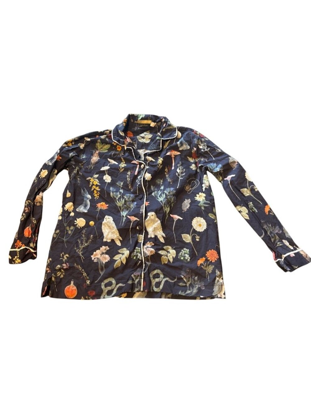 Pottery Barn Teen Harry Potter Herbology Pajama Top XXS
